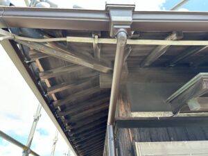 加古川市のお客様邸の雨樋