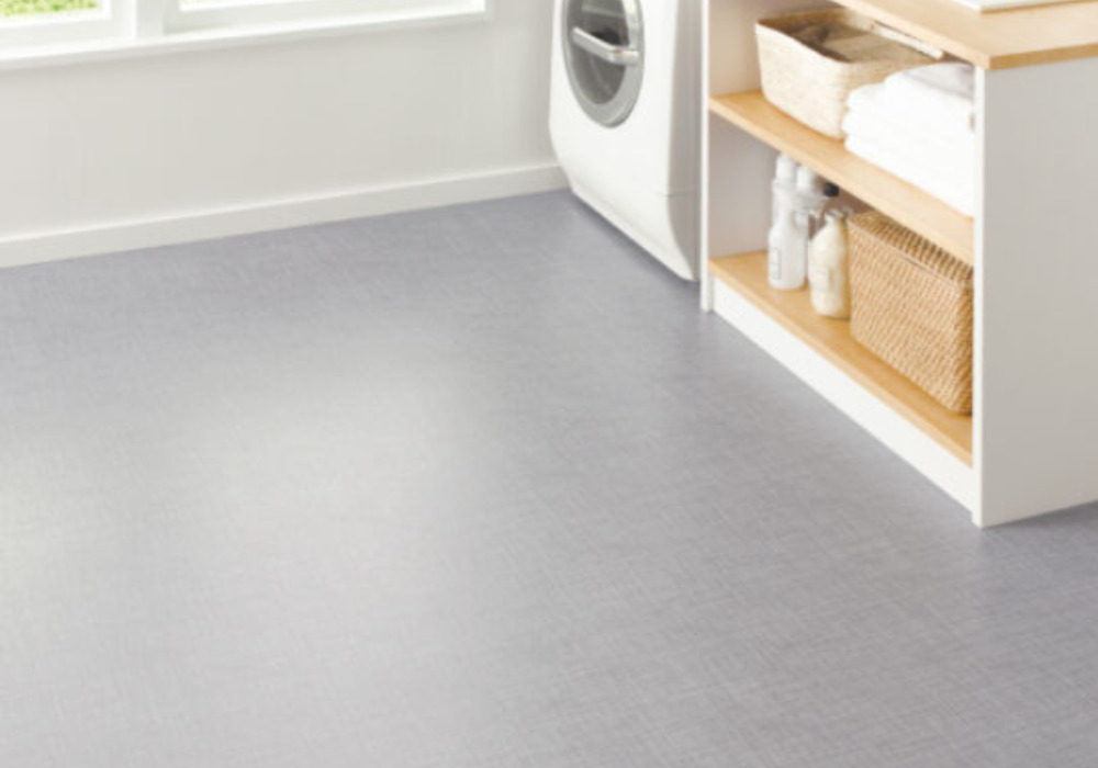 クッションフロア貼り替え　洗面所