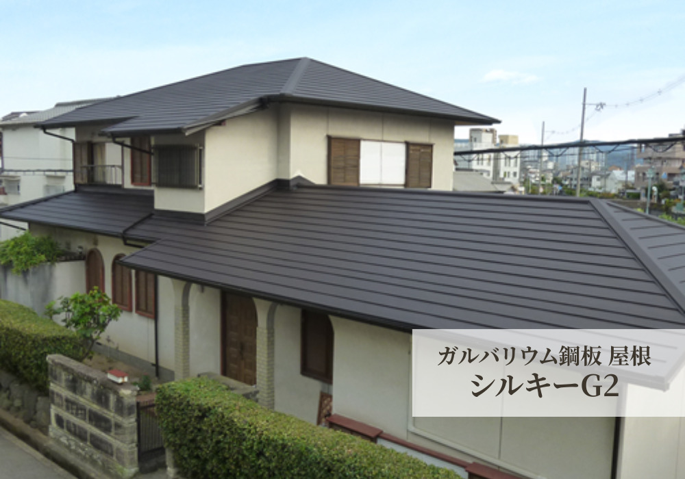 【シルキーG2】豪雨・強風も安心！25坪 切妻