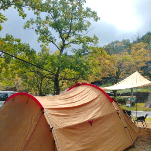 日時計の丘公園でキャンプ