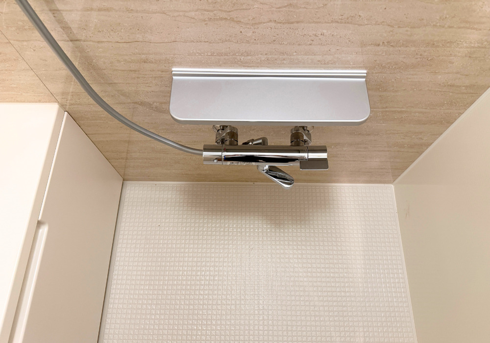 明石市リフォーム　Ｔ様邸　浴室水栓　施工後