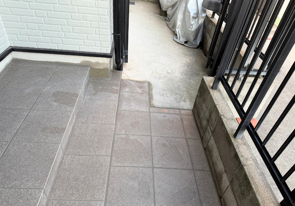 加古川市リフォーム　K様邸　玄関ポーチ　施工後