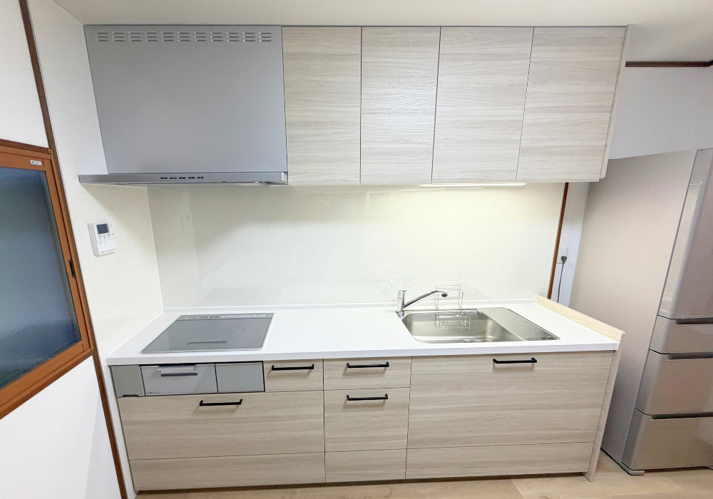 明石市リフォーム　M様邸　キッチン施工後