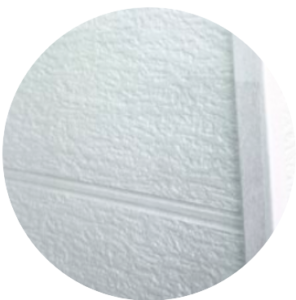 下塗りが完了した外壁