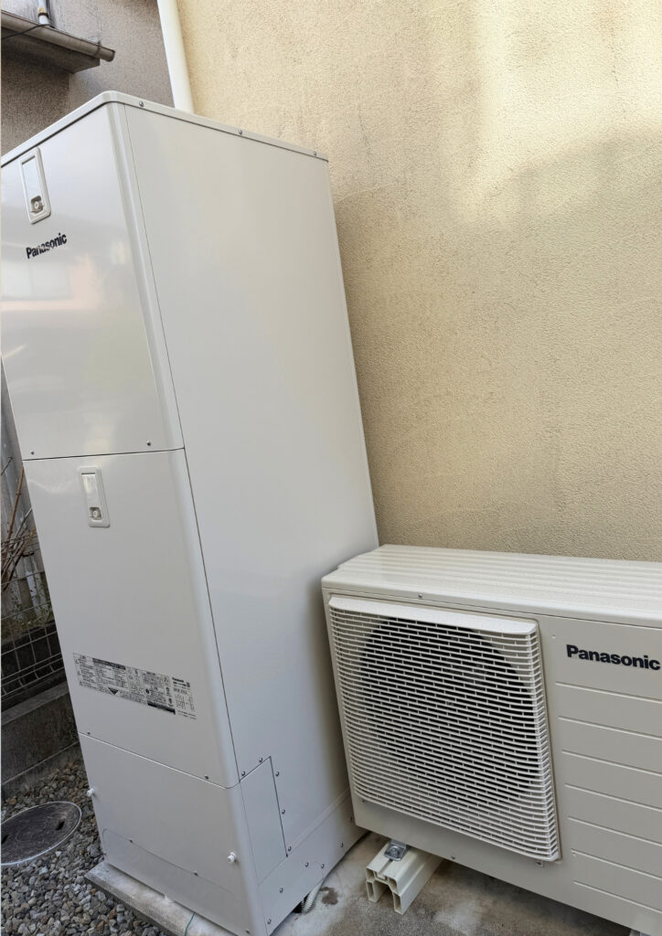加古川市リフォーム　給湯器　エコキュート施工後