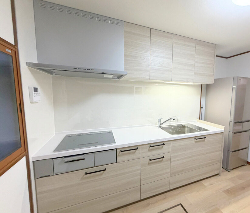 明石市リフォーム　M様邸　キッチン施工後