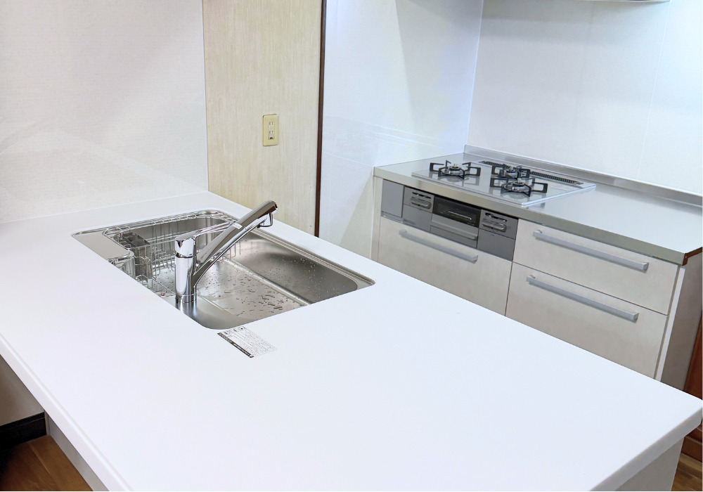 明石市リフォーム　U様邸　キッチン施工後