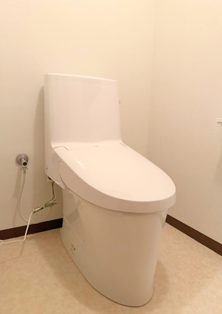明石市リフォーム　バリアフリー・寒さ対策を考えてトイレリフォームしました