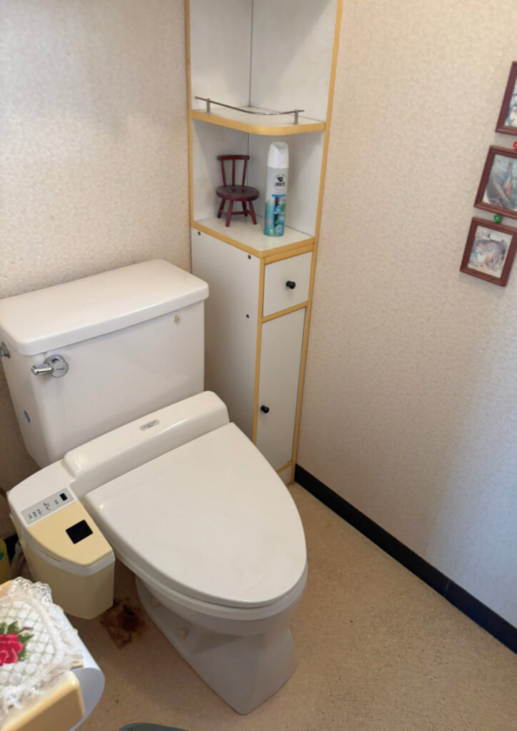 明石市リフォーム　バリアフリー・寒さ対策を考えてトイレリフォームしました
