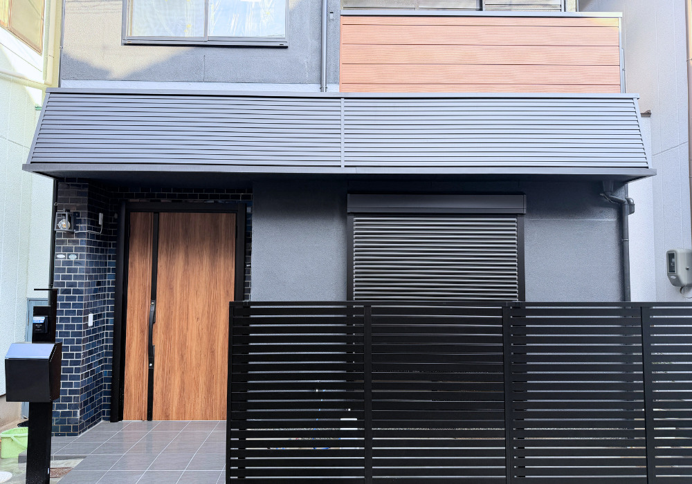 明石市リフォーム　K様邸　外装工事　施工後