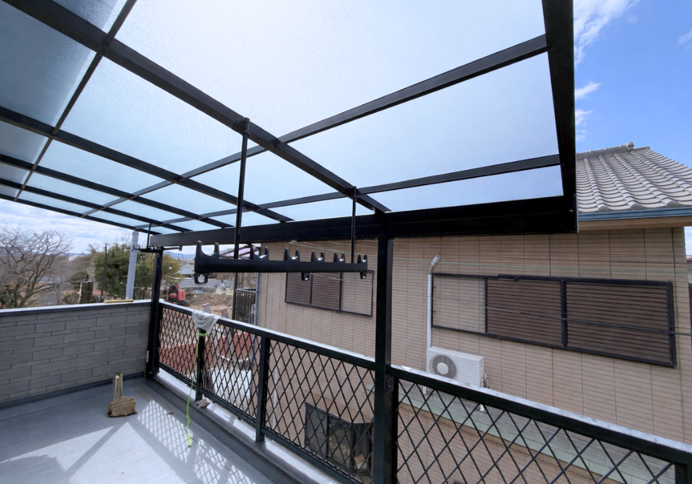 明石市リフォーム　Y様邸　テラスポート　施工後　　LIXI　スピーネ