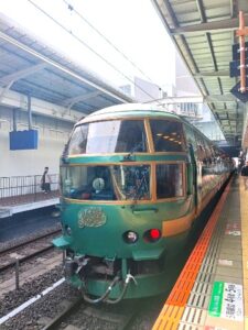 明石から湯布院へ ゆふいんの森に乗りました