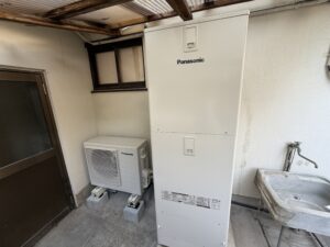明石市A様邸 取り替え後の給湯器