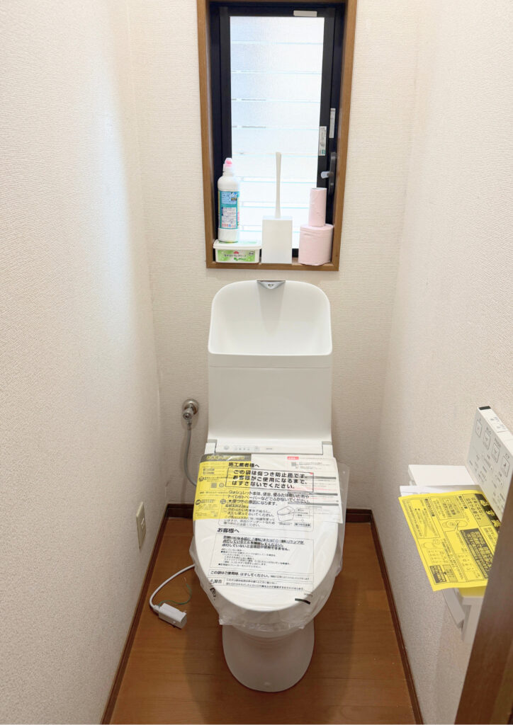 加古川市　A様邸　トイレリフォーム　施行後　TOTO/ウォシュレット